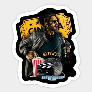 Shahrukh khan Artwork Sticker